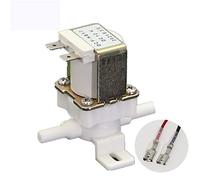 1/4 "avec support Vertical HSY7 type RO Machine NC/NO à eau Pure électrovanne en plastique AC220V DC12V DC24V(12V-NORMALLY CLOSED,Non-pressure Type)