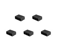 1/4 Boîtier d'accessoires de pilote 6,35 mm Embout Carte mémoire Tournevis à tige hexagonale Étui souple pour une identification facile Support de tournevis portable