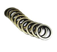 1/4" BSP rondelles Dowty joints collés essence carburant huile Bsp hydraulique rondelles d'étanchéité Lot de 20