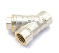 1/4" BSPP Female Nickel Plated Brass Y Strainer Valve Pressure Washer Air Conditioner