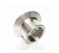 1/4" BSPT Female x 1.5" Tri Clamp SUS 304 Stainless Steel Coupler Fitting Home Brewing