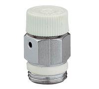 1/4"" Caleffi Manuel Radiateur Prise D'air Soupape Clé Non Nécessaire