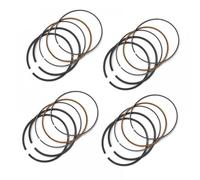 1 4 ensembles de segments de piston de moteur de moto, alésage STD taille 66 mm, compatible avec les pièces de moto automobile 6R ZX600 2003 600 pour numéro de pièce 5SL-11603-00-00(4 Sets 66mm)