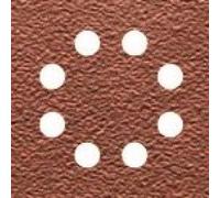 1/4 feuille Velcro pré-perforée - 8 perforations en cercle 115 x 115mm G80