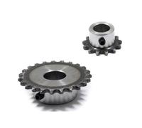 1/4 Inch Sprocket 10-23 Teeth M5 04C Step Sprocket 6/8/10/12/15MM Hole Steel DIY electronic starter CZAOINCU(6mm,12 Teeth)