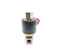 1/4 "Normalement ouvert Solénoïde en acier inoxydable 1 2V 24V 24VDC for le gaz d'eau,Contrôleur efficace(24VDC)