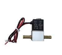 1/4" Normally Closed Compressor Valve 12V 24V 110V 220V Pneumatic Aluminum Solenoid Valves Voltage For Air Valve Water Gas Hot(8mm,DC 12V)