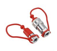 1/4 NPT ISO 7241-A Kit de raccord rapide hydraulique mâle femelle pour connexion de fuite dans l'huile hydraulique, le liquide de refroidissement d'air et les circuits d'eau
