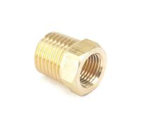 1/4" NPT Male x 1/8" NPT Female Reducing Bushing Brass Hex Pipe Fitting Adapter Air Gas Fuel Water YZWRWRMKTB