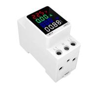 1~4 pièces 110 V 220 V 100A courant KWH moniteur d'énergie électrique compteur VOLT AMP voltmètre ampèremètre wattmètre rail din(Style A 2pcs)