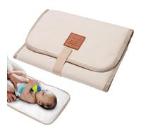 1/4 pièces Pliable Matelas a Langer de Voyage, Matelas à Langer Bébé | Tapis À Langer Pour Bébé, Impermeable Portable Tapis A Langer Bebe Pour Maison Extérieur, 23 x 12 pouces