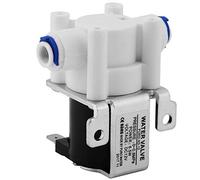 1/4 pouce DC 12V Électrovanne Électrique Normalement Fermée Vanne Purificateur d'Eau, Commutateur Débit avec Connexion Rapide