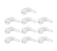 1/4 Pouce OD Coude Connexion Rapide Purificateurs D'eau Raccords De Tube Push Connecteur Tuyau D'eau pour RO Système D'osmose Inverse 10 pcs