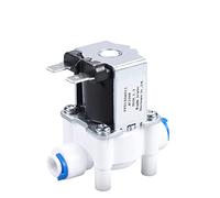 1/4 quot; Électrovanne électrique magnétique normalement ouverte/fermée, DC12V 24V 36V, interrupteur de débit d'entrée d'air et d'eau, distributeur Machine à laver 1 pièces(24V-NC)