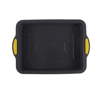 1/4 Sheet Pan for Baking | Silicone Reusable Bakeware,Quarter Sheet for Cake Baking - for Jelly Roll Brownie Pastry Dim Sum Lasagna Party Gathering