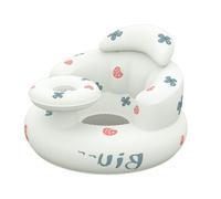 1/4 Siège Bébé Portable Gonflable - Pour Bébés De 3 À 36 Mois | Siège De Soutien Pour Bébé Chaise D'été Pour Tout-petits | Pour Jouer À La Maison, Manger, Voyager, Mignon Et Facile À Nettoyer