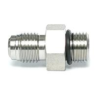1/4" VCR Male To 9/16-18UNF Male Nipple SUS316L Stainless Steel Pipe Fitting Connector Adapter