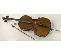 1/4 Vollmassives Violoncelle Avec Érable Corps et Housse