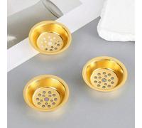 1-40 pièces Accessoires de brûle-encens en or 5*1,5 cm/1,97*0,6 po, compatibles avec divers brûle-encens, décoratifs et durables, idéaux pour la décoration d'intérieur, l'aromathérapie, le yoga et la