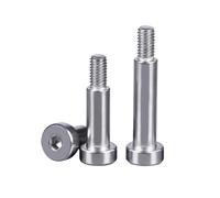 1-40 pièces M2/M2.5/M3/M4/M5/M6/M8/M10/M12 acier inoxydable 304 boulons à épaule à douille hexagonale à gradins de limitation de hauteur égale, 10xM8x60mm