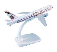 1 400 16 cm modèle d'avion ABS et Alliage Avions Boeing B777-200 pour réplique Etihad Ensemble de Jeu de Passe-Temps Miniature