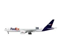 1 400 B777-200LR GJFDX1919 N887FD pour modèle d'avion FedEx Cargo Airlines, kit de à l'échelle Fini pressé Playkits