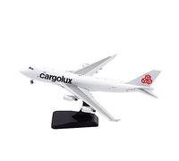 1: 400 pour B747-400 Métal Moulé sous Pression Alliage Simulation Modèle d'avion Ornements Finis Cadeaux pour Adultes Ensemble de Jeu de Passe-Temps Miniature