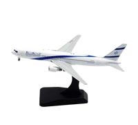 1 400 pour El Al Model Aircraft B767-300ER 4X-EAN Simulation avec Train d'atterrissage Kit de modèle d'avion en métal moulé sous Pression Playkits
