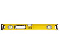 Stanley Niveau 1-43-524 60 cm FATMAX – Aluminium renforcé, 3 fioles haute-visibilité