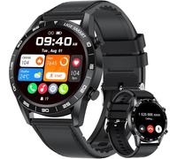 1,43"" Amoled Montre Connectée Homme,Montre Connectée Avec Appel Bluetooth Assistant Vocal,109 Modes Sportifs,2 Bracelets,400amh,Ip68 Etanche Smartwatch Pour Ios/Android[Dai6280600]
