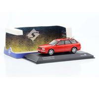 1:43 Audi Avant RS2 1995 Rouge Powered Par Porsche Solido