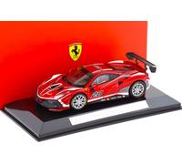 Bburago Voiture miniature Ferrari 488 Challenge Evo #28 Échelle 1/43 Rouge Édition 2020