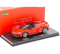 1:43 Bburago Signature Ferrari LaFerrari Aperta Rouge Métal