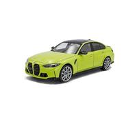 Solido Voiture miniature BMW M3 Competition Berline G80 2023 1/43 monté métal Jaune Sao Paulo