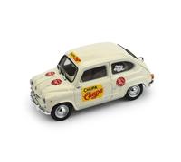 BRUMM 1/43 SEAT 600D COMMERCIAL SUPA CHUPS 1960 MODÈLE STATIQUE DIECAST