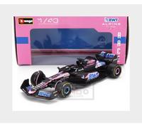 Bburago Modèle réduit 1:43 BWT Alpine A524 Esteban Ocon #31 2024 – Licence officielle Renault – 3+