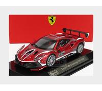 Bburago Voiture miniature Ferrari 488 Challenge Evo #28 Échelle 1/43 Rouge Édition 2020