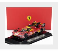 1:43 BURAGO Ferrari 499P #50 Winner Le Mans 2024 Fuoco Molina +Showc.BU36316-50