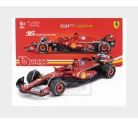 Bburago – Modèle réduit Ferrari SF-24 F1 GP Monza 2024 n°16 Leclerc 1:43, réplique officielle