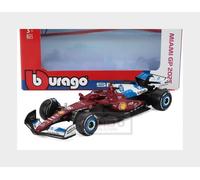 Bburago Miniature F1 Ferrari SF-25 #16 Charles Leclerc – Échelle 1:43 – Livrée Miami 2025 – 3+