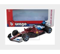 Bburago – Voiture miniature 1:43 Ferrari SF-25 Miami #44 Lewis Hamilton – Licence Ferrari – 3+