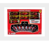 1:43 BURAGO Ferrari Set F1 7X Sf1000 Sf21 Sf-75 Sf-23 Sf-24 BU36864-PACK7