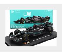 1:43 BURAGO Mercedes Gp F1 W14 #63 2023 Russel + Pilot & Showcase BU38081-RUS