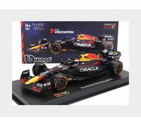 Véhicule Bburago 1/43 Racing 2023 Red Bull Honda RB19 avec casque Verstappen