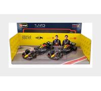 1:43 BURAGO Red Bull Set F1 2X Rb20 #1 2024 Verstappen + Perez BU38173-SET
