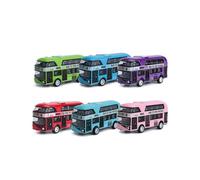 1:43 Car Model Double-decker London Bus Alloy Diecast Vehicle Toys for Kids Boys