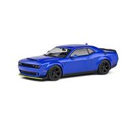 Solido Voiture miniature de collection Dodge Challenger SRT Demon 2018 1:43 Electric Blue Pearl