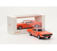 1:43 Dodge Charger 1969 Général Lee Film Car Avec Drapeau 1:43 Norev Jet Car