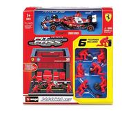 1:43 F1 Ferrari SF-25 2025 Pit Pass Diorama Leclerc