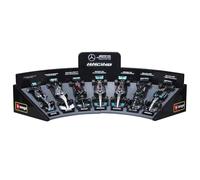 1:43 F1 Mercedes AMG Deluxe Gift Set with Display Stand